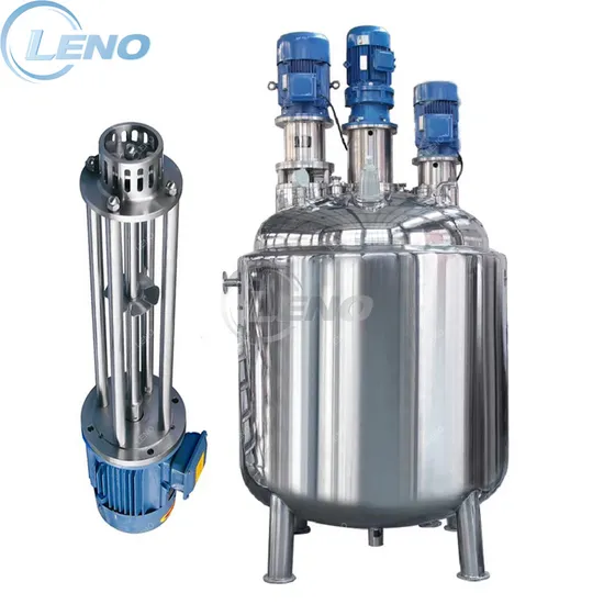 100-1000L-Milk-Mixing-Tank-Stainless-Steel-Double-Jacketed-Mixing-Tank-Milk Mélangeur ruban inox 1000L – Image 1
